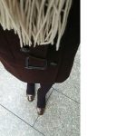 エンジ色コーデ 今日の服