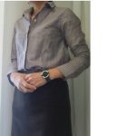 休日ファッション ミニスカートのコーデ ② 今日の服
