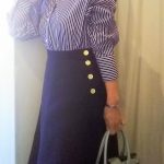 下北沢の古着屋さんで買ったマカフィー服でトラッドコーデ