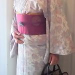 50代主婦のお正月コーデ 紬と名古屋帯で初詣で