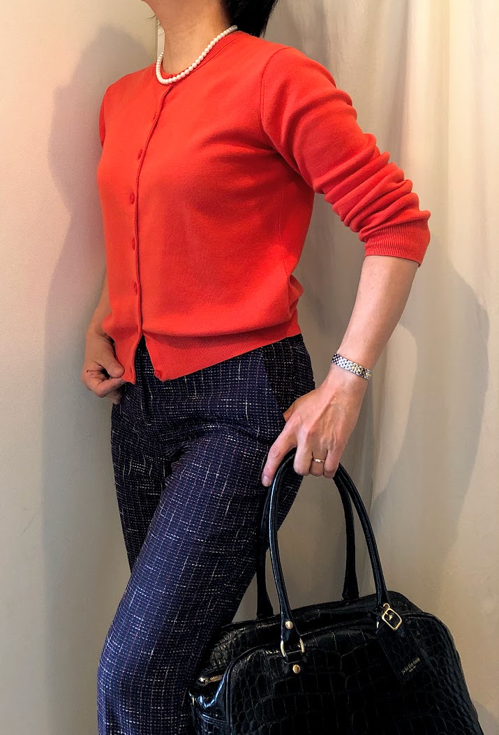 派手な色の服をどんどん着よう なコーデ ５０代になっても 洋服好き主婦のファッションブログ