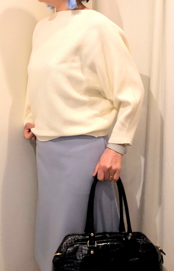 IENAのスカートのコーデ ベイクルーズの服をお得に買う方法 | 50代になっても 洋服好き主婦のファッションブログ